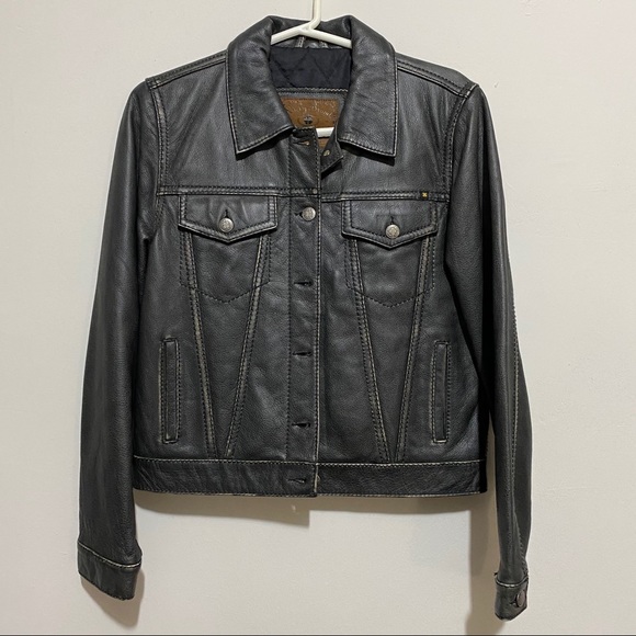 Lucky Brand Jackets & Blazers - Real Leather Vintage Jacket